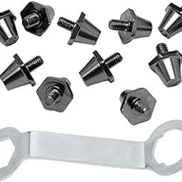 CALANDIS™ 12Pcs Football Boot Studs Stable Soccer Boot Cleats for Competition Training | Track & Field-18
