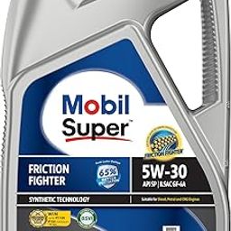 Mobil Super Friction Fighter 5W-30 Multigrade Petrol/Diesel Engine Oil (3.5L)-30