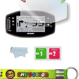 ERODIAN Meter Display Screen Protector, Meter Guard For Suzuki Burgman, Access 125 (Bluetooth Model) Bikes | Scratch Resistant | Water Resistant | HD Clear Vision (1-Free Random 6 inch Keychain)-image-106