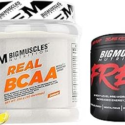 Bigmuscles Nutrition Real BCAA [50 Servings, Lemony], Pack of 1 & Bigmuscles Nutrition Freak Pre-Workout Sex on the Beach [15 Servings, 90g]-image-7