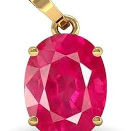 Ruby Pendant/Locket 8.25 Ratti 7.72 Carat (Maanik/Manikya Stone Silver Pendant) AAA Quality Gemstone-21