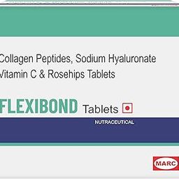 Flexibond Tablet | 15 Collagen Peptides Tablets with Vitamin C & Rosehips – Anti-Aging Skin Support, Joint Health, Hair & Nails-87