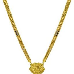 One Gram Gold Plated 30 Inches Long Mangalsutra for Women 8856-image-88