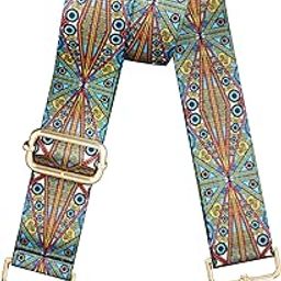 Adjustable Purse Strap Replacement – 1.5'' Wide Crossbody Shoulder Strap for Women, Boho Handbag Strap-image-97