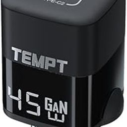 TEMPT 45W Elite GaN³ Dual USB-C Fast Charger | Compact PD & PPS 3.0 Adapter for Phone, Tablet, Laptop | Ultra-Fast Charging with Smart Safety | Made in India | Travel-Friendly (Black)-image-13