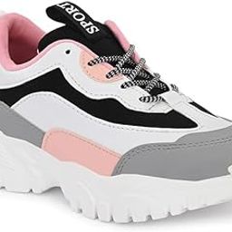 Trendy Light Weight Sneakers for Women Pack of 1-image-3