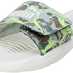 Womens Ceres Warm White-Green Fog-Chocolate Chip Slide - 8 UK (39462901)-image-95