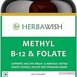 Herbawish Methyl B-12 & Folate | 60 Chewables-image-14