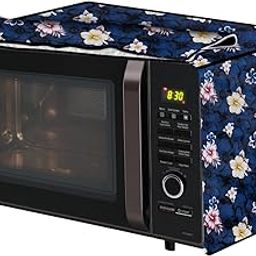 The Furnishing Tree microwave oven cover Suitable for Onida 23 Liters Convection MO23CJS11B, Dustproof, Stain-Resistant, Cover Size WxDxH in CM- (50.8x43.18x35.56), Floral Pattern Blue-image-99