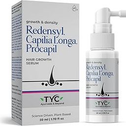 TYC - TRUST YOUR CHOICE Herbal Hair Growth Serum with 3% Redensyl, 1% Procapil & 1% Capilia Longa | Manages Hair Fall, Thinning & Loss | Encourages Hair Growth | pH 5.5, 50 ml-image-83