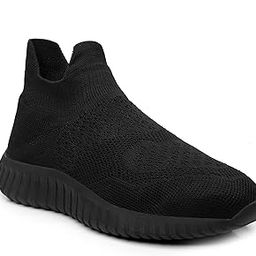 Men's Sneaker Casual Slip-On Socks Light Weight Slip-On Shoes-image-86