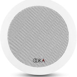 OOKA AUDiO CS630T in-Ceiling Speaker | 6" Full Range 30W RMS 100V | 40W Max Power | Background Music in-Ceiling Mount Speaker | HIPS Body & Metal Mesh Grill | Ideal for Home Office Hotel Cafe - White-image-14