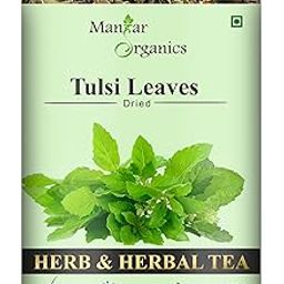 ManHar Organics Dried Tulsi Leaves 120 grams Jar All-Natural Herbal Leaves for Tea, Infusions, and Natural Remedies | Tulsi Holy Basil (Ocimum tenuiflorum), Tulasi, and Indian Basil-image-38