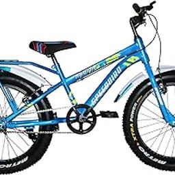 SPEED BIRD 20T Radium Model - (20X2.40) Boys Bicycle with Adjustable seat - Back Carrier and Stand - Age Group (5-10) yrs - Metallic Blue Colour (Premium Range)-image-45