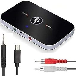 Etzin Bluetooth 2 in 1 Audio Receiver/Transmitter Music Sound Adapter with 3.5 mm Output and BT-4.1 for TV/Home Stereo System Headphones Speakers EPL-831WA.-18