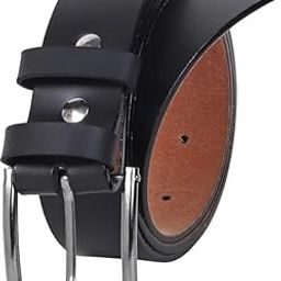 Men's Leather Belt Adjustable Pin Buckle Belt for Men | Casual Belt | Jeans Belt |Adjustable Free size fits 28-40 inches-image-96