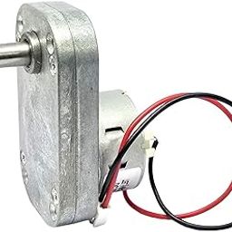 INVENTO 1pcs 6V - 12V 15 Kg-cm 300 RPM DC Motor Square Gearbox Micro Reduction High Toque Heavy Duty For DIY Projects Robotics-picture-0