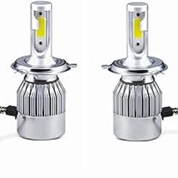A2D H4 C6 35W 6000K 12V LED HID Car Headlight Bulb Conversion Kit with Cooling Fan Car Head lamp White Set of 2 Compatible for Mahindra Bolero Type 3-picture-14