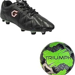 Football Pvc Boss Green With Gowin Football Shoe Mercury Black Size-4-image-13