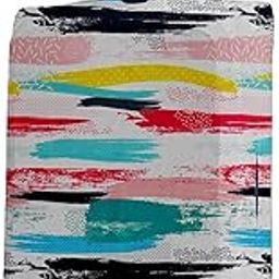 cortina Eco-Friendly Abstract Print Luggage Protective Cover | Large | Fits 26-30 Inch Luggage | Polyester-Spandex | 72cm (28 inches) | Travel Suitcase Protectors | Anti Scratch | Pack of 1 | Multi-picture-2