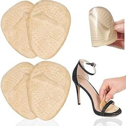 High Heel Comfort Metatarsal Pads for Ball of Foot Pain Non-Slip High Heel Cushion Inserts Soft Gel Insole Pads Pain Relief Reusable Foot Pads-image-93