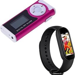 Drumstone 𝐄𝐱𝐜𝐥𝐮𝐬𝐢𝐯𝐞 𝟏𝟓 𝐘𝐄𝐀𝐑𝐒 𝐖𝐚𝐫𝐫𝐚𝐧𝐭𝐲 MP3with Flashlight & M9 Smart Band forMonitoring, Fitness Tracking andDurable, Multi-FunctionMemory Card not Included-picture-24