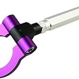 VELURA Purple Folding Ring Screw on Front Rear Bumper Tow Hook for STI |1 x Fishing Vest|Towing & Hauling| Parts & Accessories-image-1