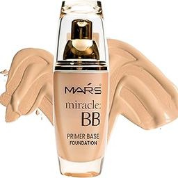 MARS Light Weight Bb Primer Base Matte Full Coverage Foundation Cream For Normal Skin(Ivory-101, 60 Ml), Pack Of 1-image-99
