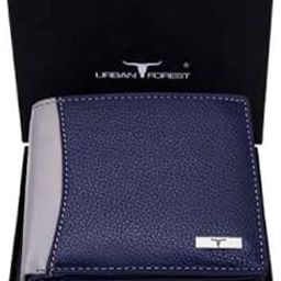 Ontario Blue/Grey Leather Wallet for Men-image-52