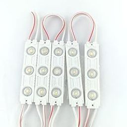 pmw - (Pack of 4Pcs 3-LED Waterproof LED Module Light (White)-image-18