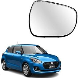 STYCARO - orvm Side Vide Mirror Glass Plate compatible with Auto Fold Side Mirror Assembly 2018-2023 Maruti New Swift Model Type 4 (RIGHT SIDE (DRIVER SIDE))-image-2