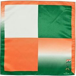 Tricolor 100% Silk Pocket Square For Men-image-3