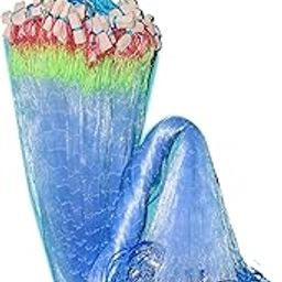 PURKAIT Fishnet 2 Finger 50mm GILLNET Lead Sinker, Height 5F, UP Lenght 50F, Down Lenght 100F Fishing Net-5