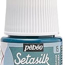 Pebeo Setasilk Silk Painting 45-Milliliter Bottle, Turquoise-19