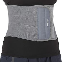 Clubby abdominal belt after delivery for tummy reduction, Belly trimmer fat reduction abdominal binder (Non toxic,Grey, M)(30-34) Inch Waist-1