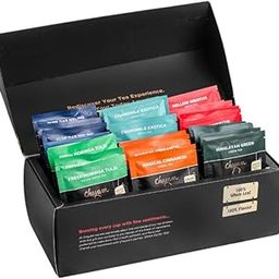 CHAYAM Green Tea Gift Set | 48 Tea Bags, 96g | Premium Wellness Tea Gift Box – 6 Flavours: Chamomile, Turmeric, Cinnamon, Tulsi Moringa, Hibiscus | Premium Gift for Mom, Birthday, Anniversary & Festive Occasions-image-66