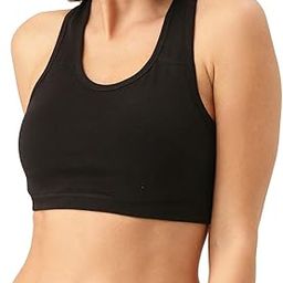 Women's Cotton Non-Padded Wire Free Sports Bra-image-51