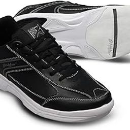 KR Strikeforce Flyer Lite Black Size 10 1/2 Wide Men's Athletic Style Bowling Shoes with FlexSlide Technology for Right or Left Handed Bowlers-picture-11
