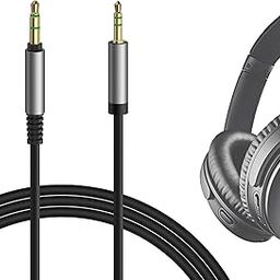 GEEKRIA Audio Cable Compatible with Bose QuietComfort SE QCSE QC45 QuietComfort35 II QC35 QC25 700ANC NC700 Cable,2.5mm Replacement Stereo Cord (4 ft/1.2 m),Black-8