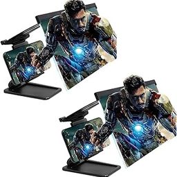Drumstone (𝟏𝟓 𝗬𝗲𝗮𝗿𝘀 𝐖𝐚𝐫𝐫𝐚𝐧𝐭𝐲) Portable 12-Inch 3D Phone Screen Magnifier with Adjustable Holder, HD Fresnel Lens, and Foldable Stand for Better Viewing-𝗕𝘂𝘆 𝟭 𝗚𝗲𝘁 𝟭-image-96