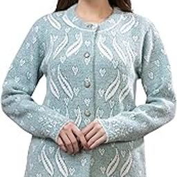 Women Colorblock Cardigan Button Front Full Sleeves Stylish Winter Woolen Sweater Knitwear for Girls Office Casual Soft Slim Fit Elegant Designer Winter Top-image-69