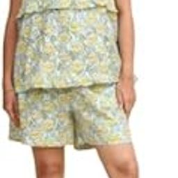 Yellow & Pastel Short Set for Women | Drop Shoulders Top | Comfortable & Daily Beach wear | Hostels PGs Summer dress | Stylish Wear | Co ord set-image-60