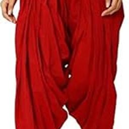 Women's/Girl's Premium Soft Cotton Patiala Pants Free Size-picture-3