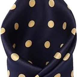 Men Navy Dots Formal Pocket Square-picture-30