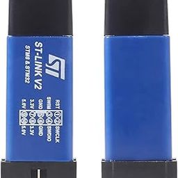 ST Link V2 USB Programmer Debugger for STM8 STM32 with SWIM Interface 5V 3.3V Output and Aluminum Body Compatible with Rduino UNO Development Boards-78