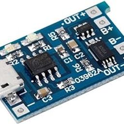 Robodo MO42 Micro USB 5V 1A 18650 Lithium Battery Charger Board with Protection Module-11