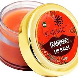 KARMIC Cranberry Lip Balm for Women & Men (10g) | Enriched with Shea Butter for Soft & Bright Lips | 24 Hrs Moisturizer Lip Balm for Dry, Chapped & Pigmented Lips (Pack of 2)-image-15