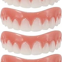 MYADDICTION Silicone Smiling Braces Upper False Teeth Veneers Cosmetic Tooth Cover Health & Beauty | Oral Care | Whitening-17