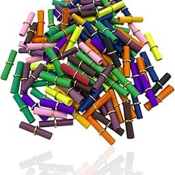 Creative Idea Wishing Paper Scrolls | Message Paper Scroll | write your Love/Secret Message for your beloved ones | Gift for Birthday, Office Party, Valentine, Special Occasion | Multicolour (100pcs)-picture-14