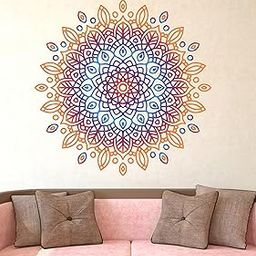 Wallstick Colorful kolam wallsticker (Vinyl 55 cm x 50 cm)-image-12